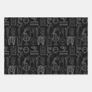 Krass Tech-Geschenkwrap Geschenkpapier Set