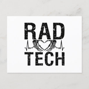 Krass-Tech-Medizintechniker Xray Radiology Tech Postkarte