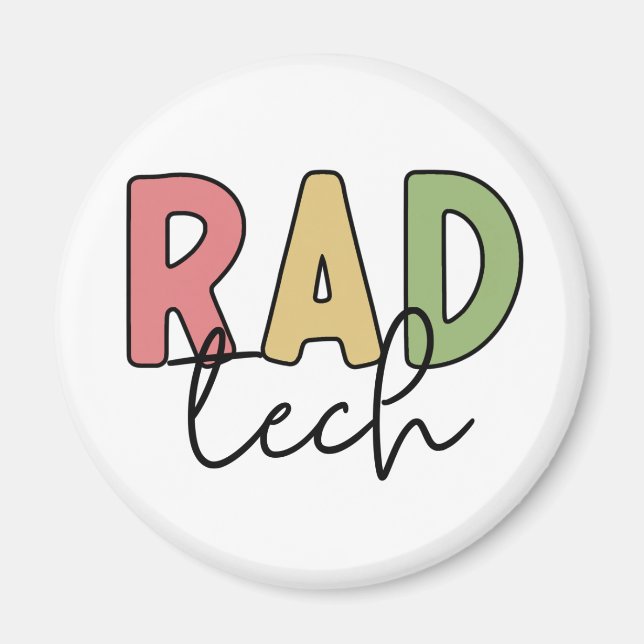 Krass Tech Radiologiologist Radiologie Magnet (Vorne)