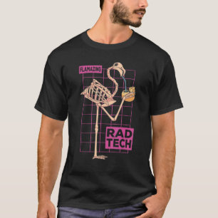 Krass Tech X Ray Tech Flamingo Radiographie T-Shirt
