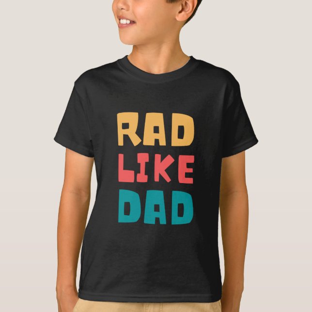 Krass wie Papa T-Shirt (Vorderseite)