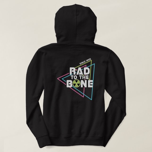"Krass zum Knochen" Hoodie (Design Rückseite)