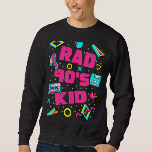 Krasse 90er Kid 90er Ästhetik Krass Retro 90er Nos Sweatshirt