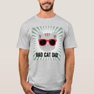 KRASSE CAT-VATER-Sonnenbrille T-Shirt