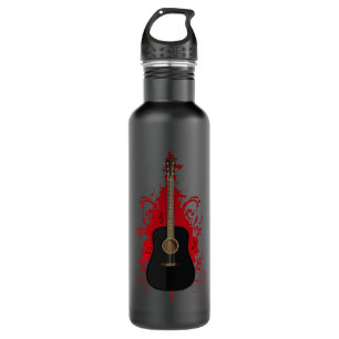 Krasse Gitarre Edelstahlflasche