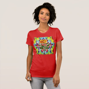 Krasse Krasse Rose T - Shirt
