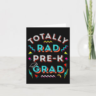 Krasse Pre-k Grad Geschenk Spaß Junge Girl Prek Ab Karte
