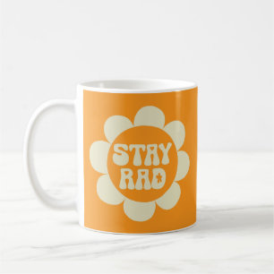 Krasse Retro-Grafik-Tasse bleibe Kaffeetasse