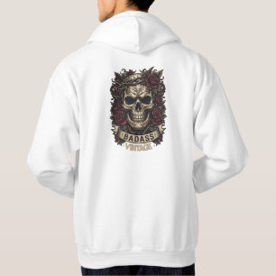 KRASSE TRENDIGE SCHÄDEL VINTAGE DESIGN HOODIE