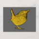 Krasser Gelbbvogel Postkarte (Vorderseite)