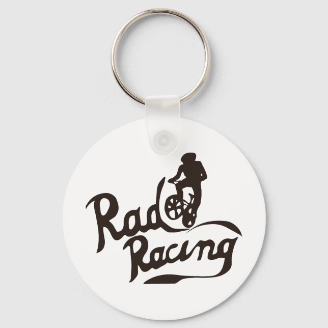 krasser Rennsport Schlüsselanhänger (Vorderseite)