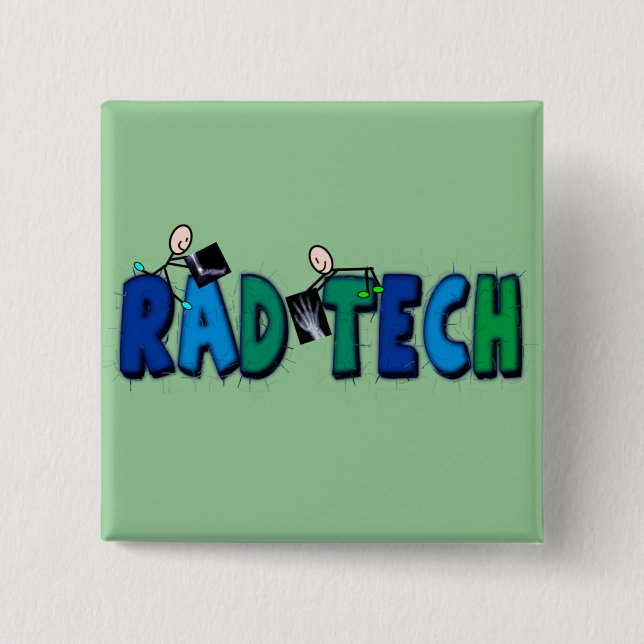Krasser Tech mit Stock-Leute-und Button (Vorderseite)