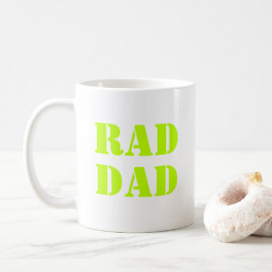 Krasser Vater Nebel grün moderne Typografie cool Kaffeetasse