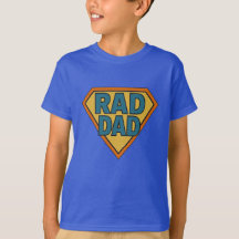 Krasser Vater Super Papa Kinder T - Shirt