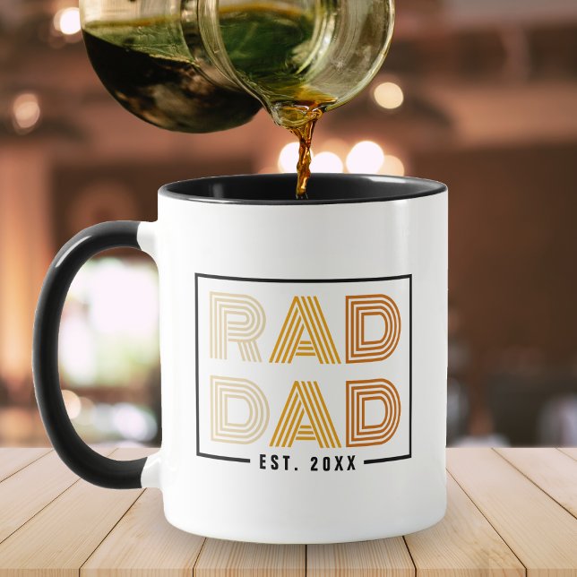 Krasser Vater Tasse (Retro Rad Dad Mug)