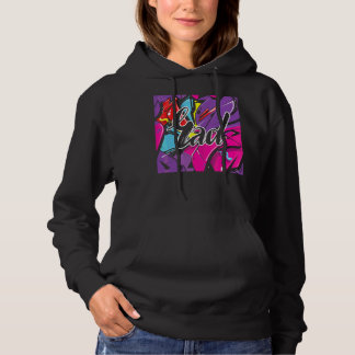 Krasses psychedelisches Design in Liebe der 80er J Hoodie