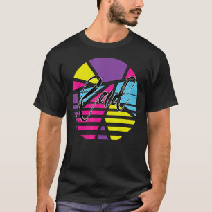 Krasses psychedelisches Design in Liebe der 80er J T-Shirt