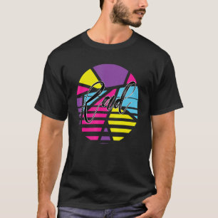 Krasses psychedelisches Design in Liebe der 80er J T-Shirt