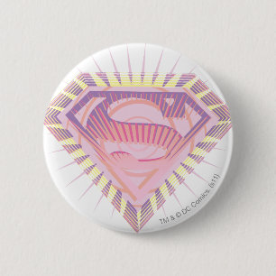 Krasses Supergirl-Logo Button