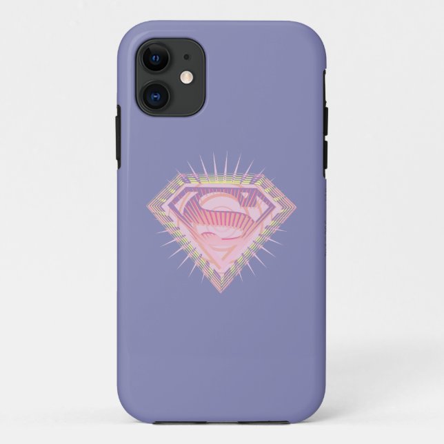 Krasses Supergirl-Logo Case-Mate iPhone Hülle (Rückseite)