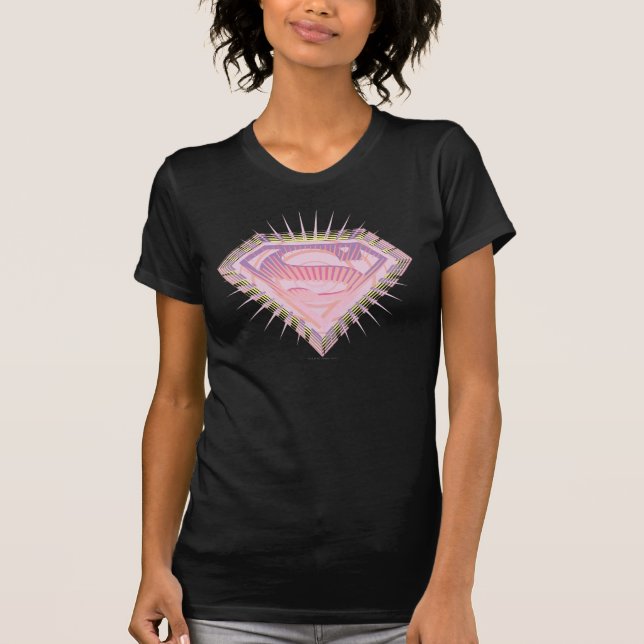 Krasses Supergirl-Logo T-Shirt (Vorderseite)
