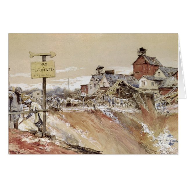 Krater am Schinken-Heiligen-Quentin (Vorderseite (Horizontal))