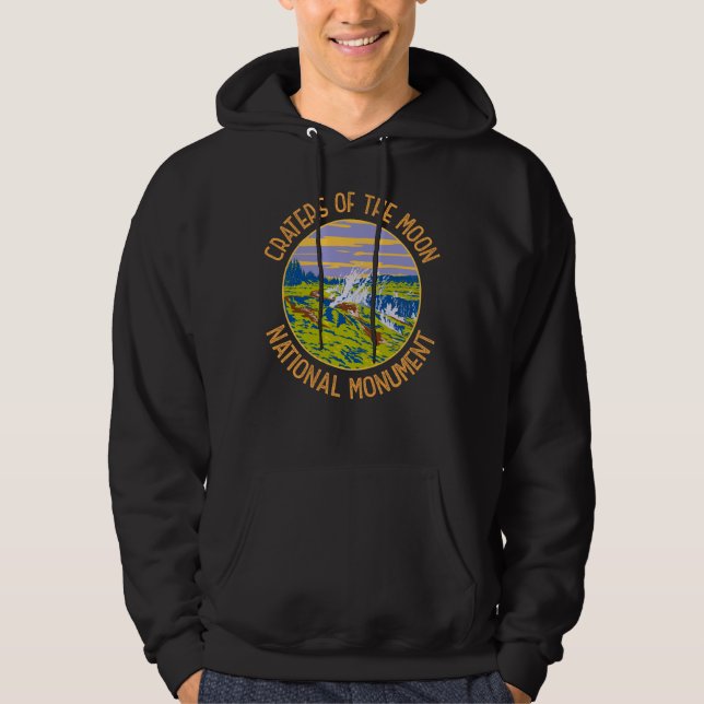 Krater des Monde National Monument Taupo Hoodie (Vorderseite)