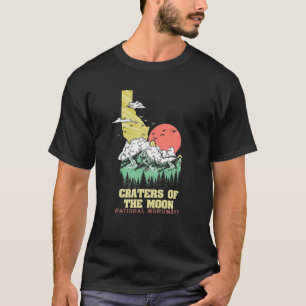 Krater des Monuments Idaho Natur im Freien T-Shirt