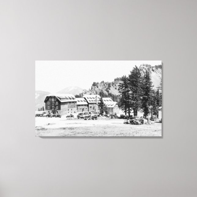 Krater Lake Lodge FotoCrater Lake, OR 2 Leinwanddruck (Vorderseite)