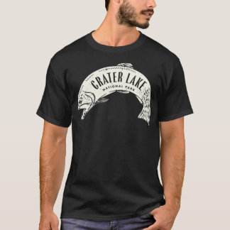Krater Lake National Park Fischen T-Shirt