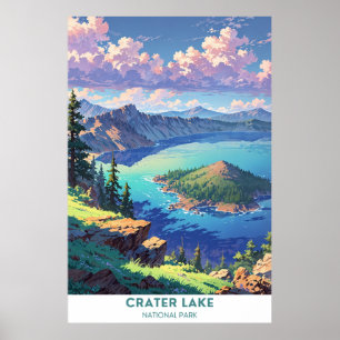 Krater Lake National Park, Oregon Poster