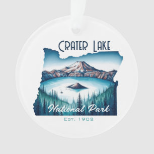 Krater Lake National Park Souvenir Geschenk Ornament