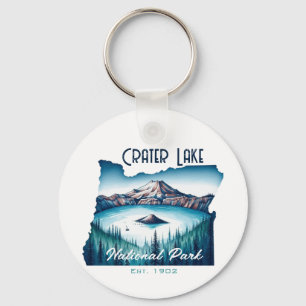 Krater Lake National Park Souvenir Geschenk Schlüsselanhänger