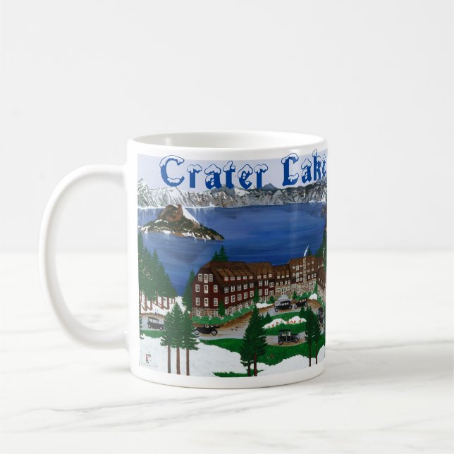 Krater Lake National Park und Lodge Tasse (Links)