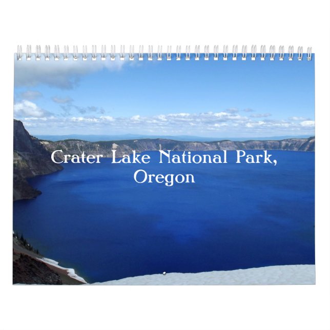 Krater Lake Oregon Kalender (Titelbild)