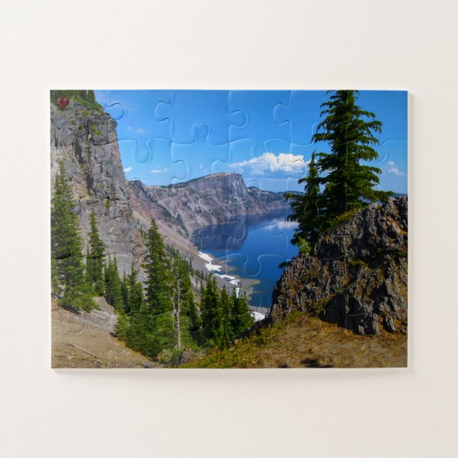 Krater Lake Oregon Puzzle (Horizontal)