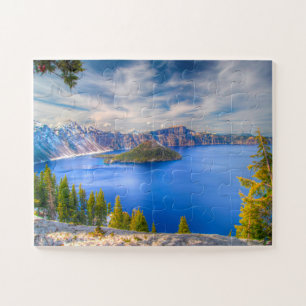 Krater Lake Oregon Puzzle