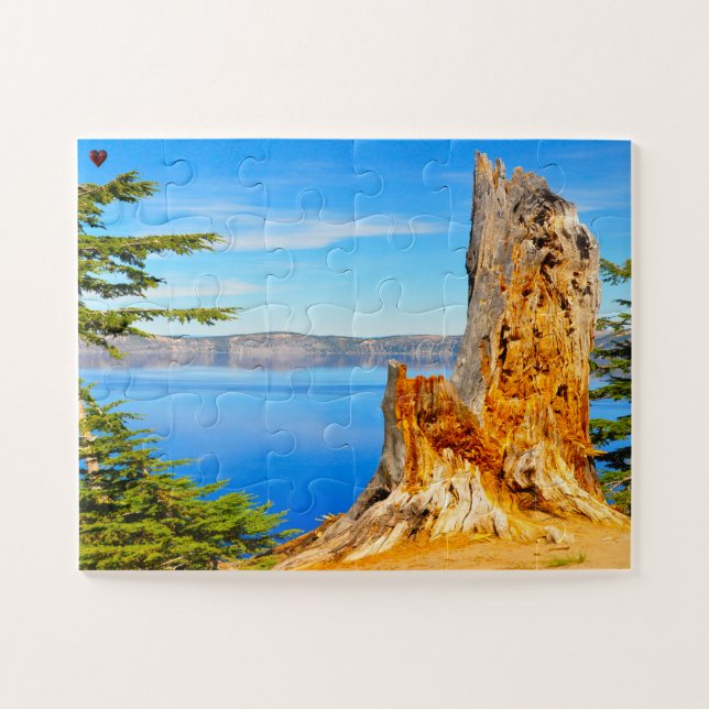 Krater Lake Oregon Puzzle (Horizontal)