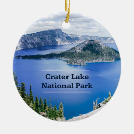 Krater Nationalpark California Keramik Ornament