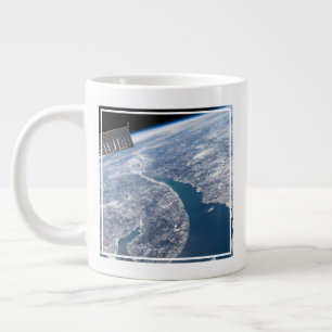 Krater von Manicouagan und der Fluss St. Lawrence Jumbo-Tasse