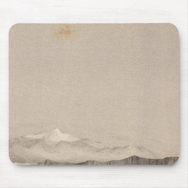 Krater von Mokuaweoweo, Hawaii Mousepad (Vorne)