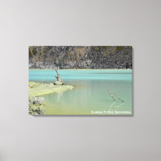 Kraterlandschaft Reisefotografie Indonesien Leinwanddruck