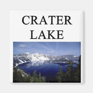 Kratersee Magnet