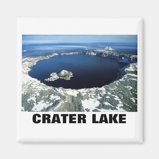 Kratersee Magnet (Vorne)