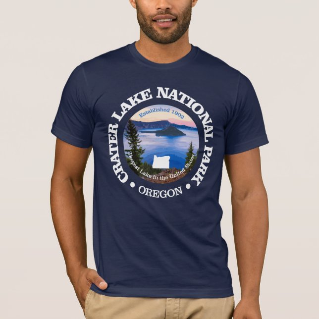 Kratersee NP (rd) 2 T-Shirt (Vorderseite)