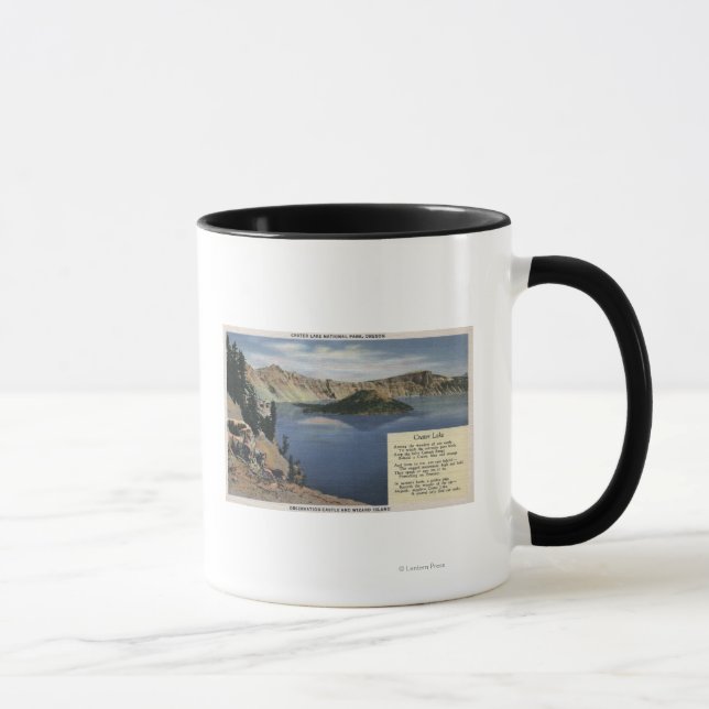 Kratersee, Oregon - Beobachtung Tasse (Rechts)