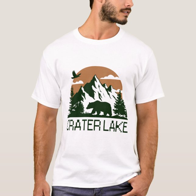 Kratersee - Oregon T-Shirt (Vorderseite)