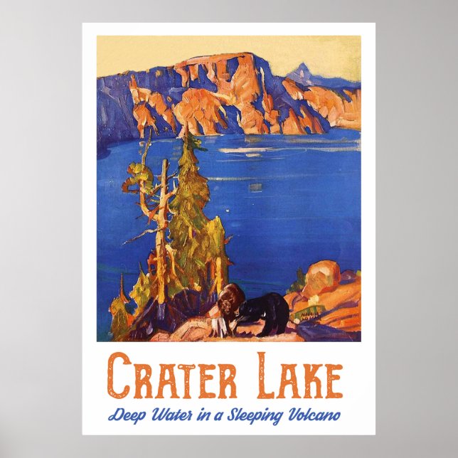 Kratersee Poster (Vorne)