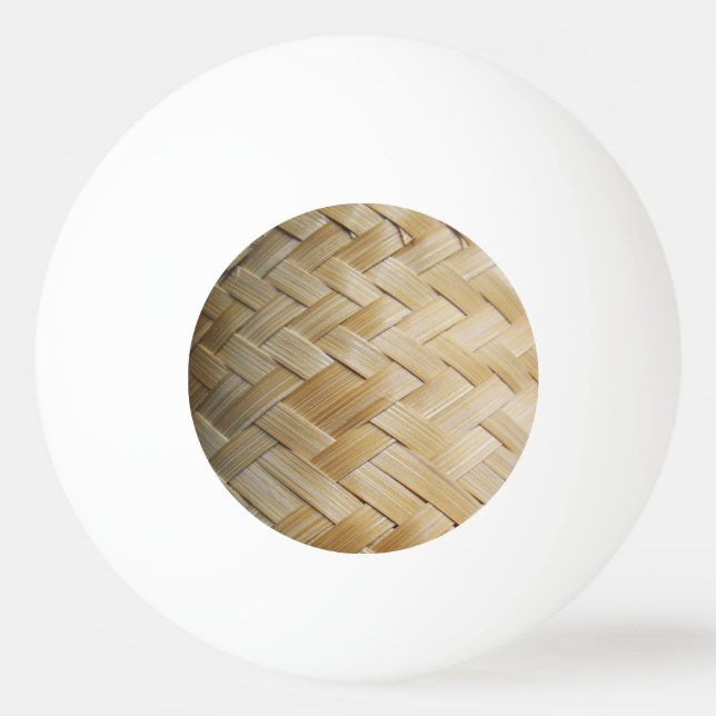 Kratip Thai Lao Isan Bamboo Rice Basket Tischtennisball (Vorderseite)