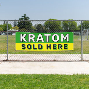 Kratom hier verkauft Rauchwaren-Dispensary Banner